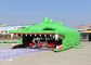 13x6m Big Crocodile Adults Inflatable Obstacle Course With Top Tent Covered For Outdoor Color Run