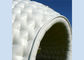 10 Meters Dia. White Big Inflatable Golf Tent With Windows On Top N Removable Door