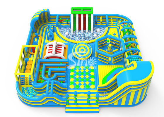 35x35m子供Nの大人の遊園地のための最も大きい屋内運動場の膨脹可能なテーマ パーク